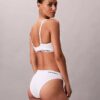 Icon Unlined Triangle Bralette de algodón y Modal