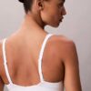 Icon Unlined Triangle Bralette de algodón y Modal