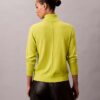 Jersey clásico de cuello alto de lana merina Jersey clásico de cuello alto de lana merina