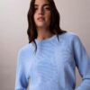 Jersey de algodón suave con Monogram