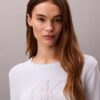 Jersey de chenilla de algodón suave con monólogo