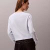 Jersey de chenilla de algodón suave con monólogo