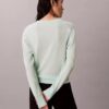 Jersey de cuello en V de lana merina Jersey de cuello en V de lana merina