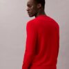 Jersey de cuello redondo de mezcla de merino extrafina Jersey de cuello redondo de mezcla de merino extrafina
