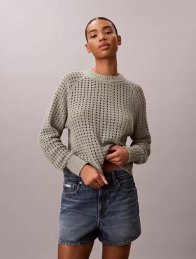 Jersey de punto abierto