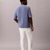 Jersey polo de algodón tipo gofre