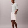 Jersey polo de algodón tipo gofre