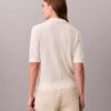 Jersey polo de lana merina Jersey polo de lana merina