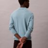 Jersey polo de mezcla de lana merino extrafina Jersey polo de mezcla de lana merino extrafina