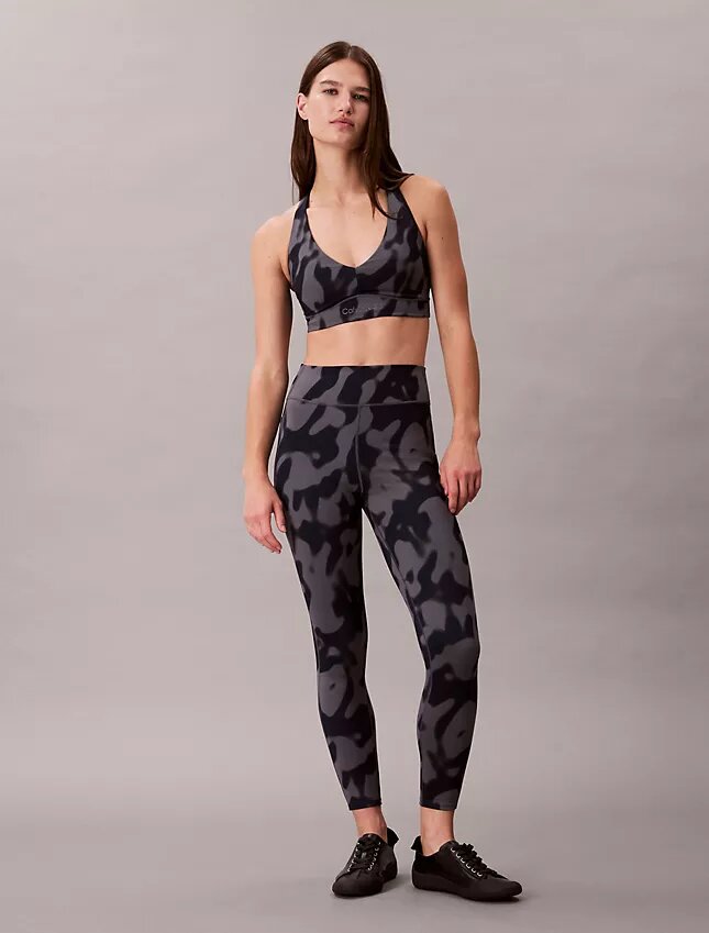 Leggings 7/8 con estampado abstracto Soft Sport Leggings 7/8 con estampado abstracto Soft Sport