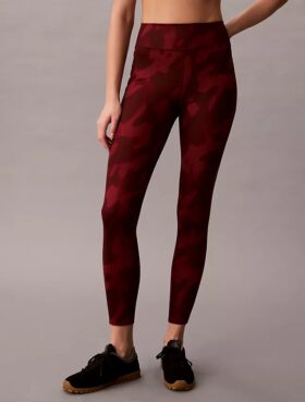 Leggings 7/8 con estampado abstracto Soft Sport