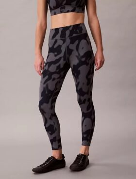 Leggings 7/8 con estampado abstracto Soft Sport