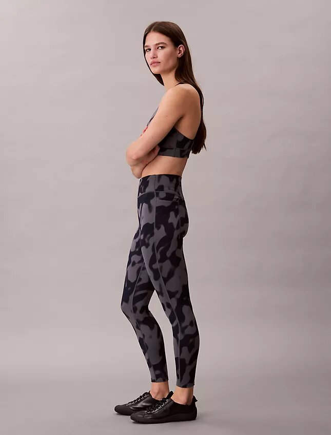 Leggings 7/8 con estampado abstracto Soft Sport Leggings 7/8 con estampado abstracto Soft Sport