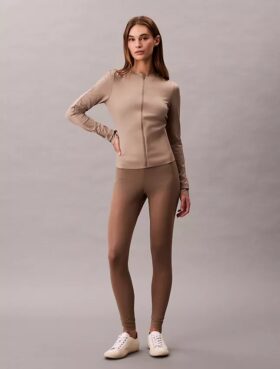 Leggings de cintura alta con malla Invisibles
