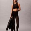 Leggings de cintura alta con malla Invisibles