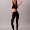 Leggings de cintura alta con malla Invisibles