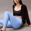 Leggings deportivos modernos de talle alto y largo 7/8