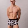 Low Rise Trunk de estampado negro de CK Black