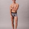 Low Rise Trunk de estampado negro de CK Black