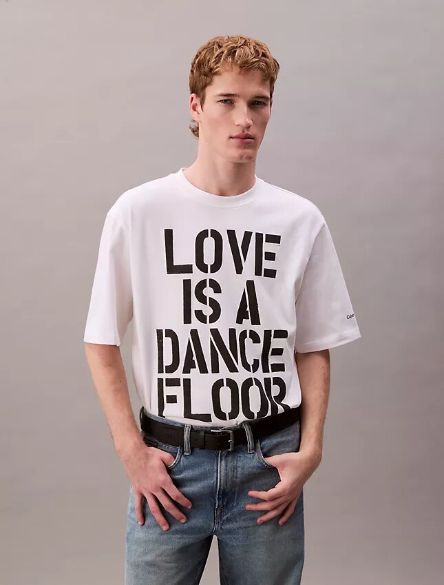 Marc Hundley Pride Love is a Dance Floor Camiseta holgada Marc Hundley Pride Love is a Dance Floor Camiseta holgada