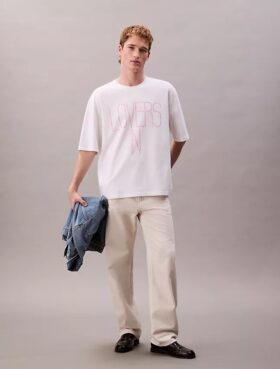 Marc Hundley Pride Lovers en camiseta holgada