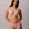 Microfiber Thong con encaje Microfiber Thong con encaje
