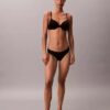 Microfiber Thong con encaje Microfiber Thong con encaje