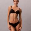 Microfiber Thong con encaje, paquete de 3
