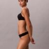 Microfiber Thong con encaje, paquete de 3