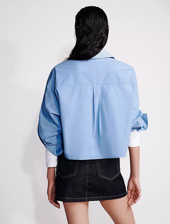 Minifalda Denim de cintura asimétrica Minifalda Denim de cintura asimétrica