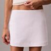 Minifalda-pantalón de mezcla de lino Minifalda-pantalón de mezcla de lino