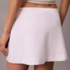 Minifalda-pantalón de mezcla de lino Minifalda-pantalón de mezcla de lino