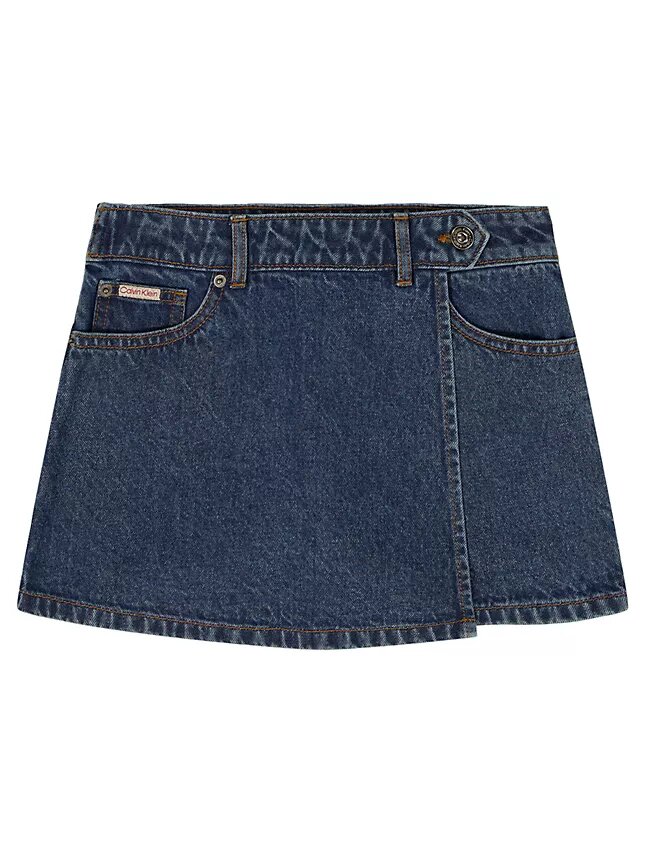 Minifalda-pantalón Denim para niñas Minifalda-pantalón Denim para niñas