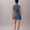 Minivestido con costuras de Denim Minivestido con costuras de Denim
