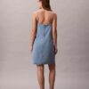 Minivestido de denim con tirantes Minivestido de denim con tirantes