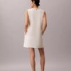 Minivestido de entrelazado con cuello en V Minivestido de entrelazado con cuello en V