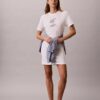 Minivestido tipo camiseta con estampado floral