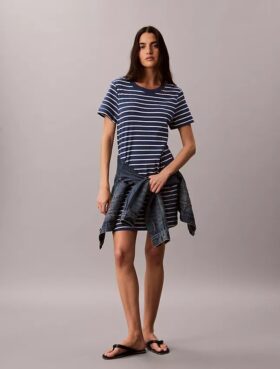 Minivestido tipo camiseta con Monogram