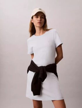 Minivestido tipo camiseta con Monogram