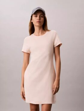 Minivestido tipo camiseta con Monogram