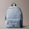 Mochila con logotipo Monogram de Denim Mochila con logotipo Monogram de Denim