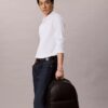 Mochila con Monogram en relieve Mochila con Monogram en relieve