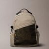 Mochila redonda con parte delantera de malla