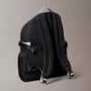 Mochila redonda con parte delantera de malla