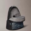 Mochila redonda con parte delantera de malla