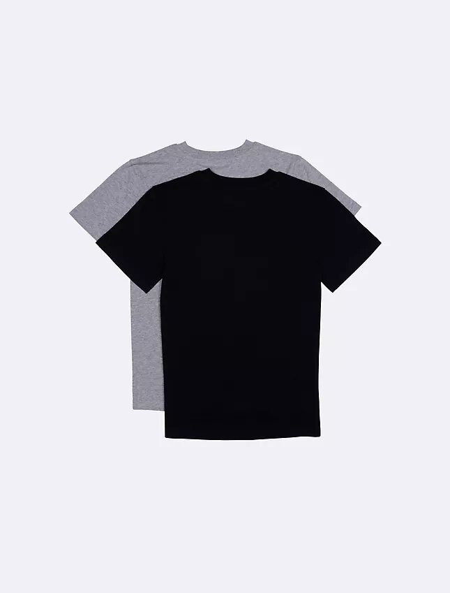 Pack de 2 camisetas de algodón para niños Pack de 2 camisetas de algodón para niños