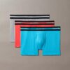 Pack de 3 bañadores Icon Active Mesh Trunk