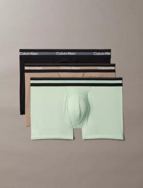 Pack de 3 bañadores Icon Active Mesh Trunk