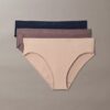 Pack de 3 bikinis de talle medio Bonded Flex