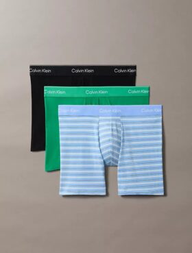 Pack de 3 Boxer Briefs de algodón Cotton Stretch